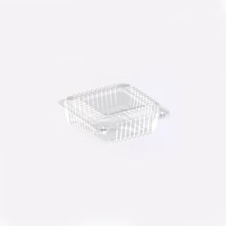 Kārba desertam v/l. PET 11×11cm h-4.8cm ar vāku 100gb.