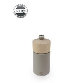 Sāls dzirnavas koka BOREAL 12cm pelēka