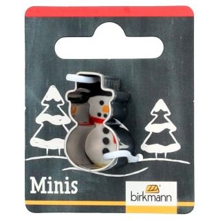 Mini Cepumu forma, Sniegavīrs, 2,7 cm, nerūsējošais tērauds