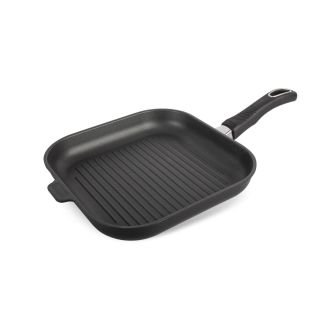 Grill panna 28x28cm, alumīnija, indukcijas, ar pārklājumu