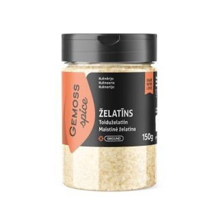 Želatīns, lietojams pārtikā (cūkas) 150g GEMOSS SPICE
