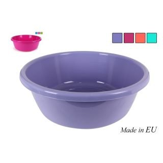 Bļoda plastmasas, ø46cm, 20L, asorti krāsas, ar malu