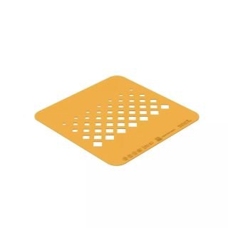Trafarets silikona 13.8x7.2cm h-0.1cm STENCIL LOSANGA