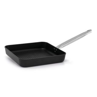 Grill panna 28x28cm h-5cm ar pārklājumu BLACK PRO indukcijas