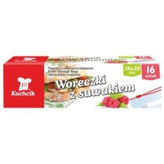 Maisiņi aizvelkamie produktu saldēšanai 20x20cm, 1,5L 16gb