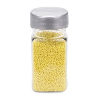 Dekori cukura Nonparelli, 1.5-2mm, 65g, dzelteni VN