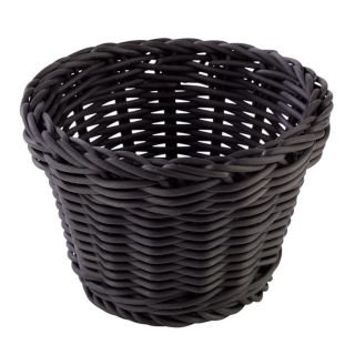 Grozs ø13 h-10cm plastmasas melns