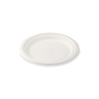 A Šķīvji v/l. BIO ø 17.5cm 50gab cukurn.šķiedras