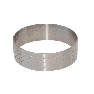 Forma Riņķis d-8.5cm, h-2cm, perforēts, n/t