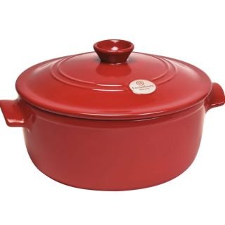 Katls ar vāku 28cm h-18cm 5.3L, sarkans