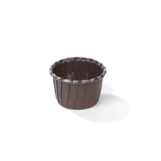 Paper form, d-54mm, h-40mm, 250pcs, brown