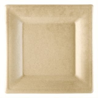 Šķīvji v/l. papīra BIONIC 16x16cm 50gab