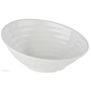 Bļoda slīpa Global 35.5x31.5x14cm 2.5L, balta, melamīna