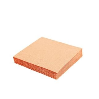 Napkins 3-ply, 33x33cm apricot 20pcs