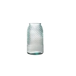 Vāze DIAMOND h-28cm caurspīdīga