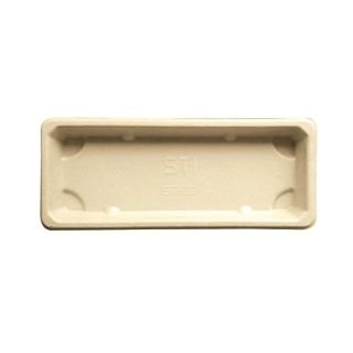 Paplātes suši 22x9x2cm 50gab. brūna BIONIC, BAGASSE