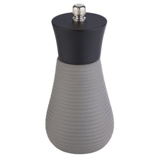 Salt mill ELEMENT concrete, wood d-7.5cm h-15.5cm