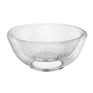 Grozs maizei un augļiem met. Ø 31cm h-14cm hroma