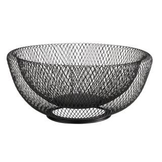 Grozs maizei un augļiem met. Ø 31cm h-14cm melns