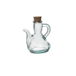Trauks ar vāku eļļai ALCUZA h-15cm, ø11.5cm, 250ml, caurspīdīga