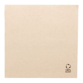 Napkins 40 x 40 cm beige 50 pcs