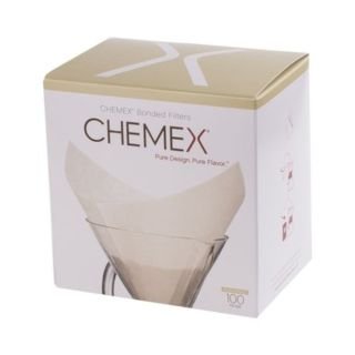 Papīra filtri CHEMEX kantaini 100 gab. Balti - 6, 8, 10 krūzītēm