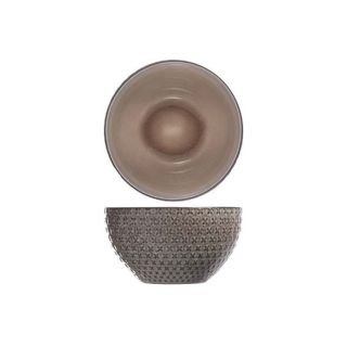 Bowl BABYLON ø13cm h-7.2cm, brown