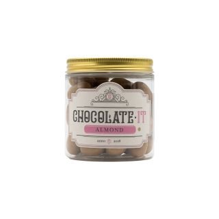 Mandeles karamelizētas Amber &scaron;okolādē ar kokosriekstu skaidiņām 160g CHOCOLATE IT