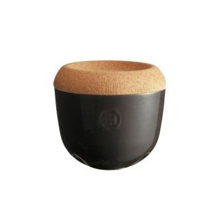 Trauks ķiplokiem ø14.6cm, h-13.4cm, 1L melns VN