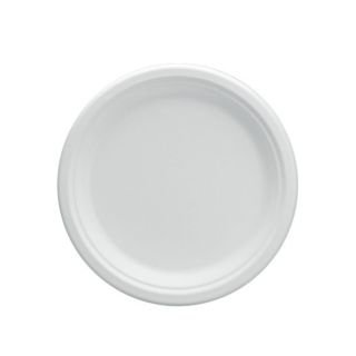 Šķīvji v/l BIO ø22.5cm, 50gab. cukurn.šķiedras
