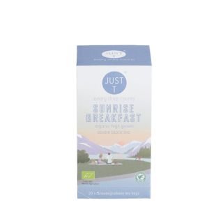 Tēja melnā SUNRISE BREAKFAST BIO 3gx20 Double chamber bag