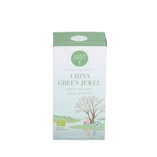 Tēja zaļā CHINA GREEN JEWEL BIO 2gx20 Double chamber bag