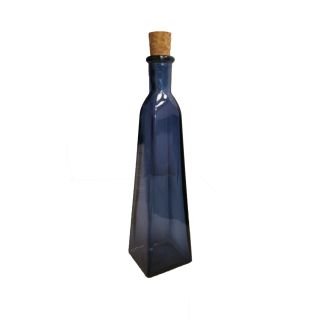 Pudele ar vāku PIRAMIDE 350ml zila