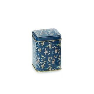 Tin "Nessie" 100g square, slip lid 9,8 x 6,5 x 6,5 cm
