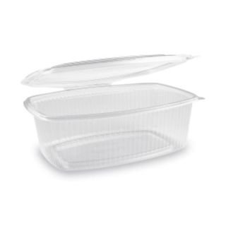 Kārbas v/l. plastmasas ar vāku 2000ml 23.2x17.7cm h-8.3cm 25gab