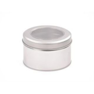 Tin "Taby", round Ø 107 x 65 mm