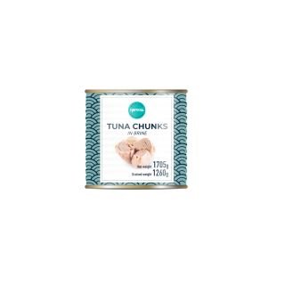 Tunča gabaliņi savā sulā 1705g/1260g GEMOSS COLLECTION