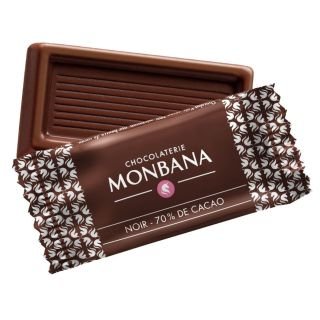 Šokolādītes 70% MONBANA 4g x 200 gab.