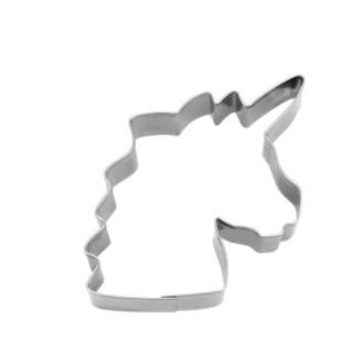 Cookie Cutter Unicorn head 8 cm