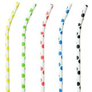Salmiņi papīra lokāmi ø6mm h-24cm 100gab DOTS