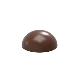 Šokolādes forma polikarbonāta ø80 h-40mm 4x23g SEMISPHERE VN