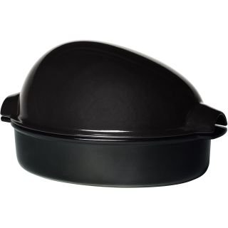 Trauks putnu gaļas cepšanai ar vāku 41.5x27.5cm, 9L, t.pelēks