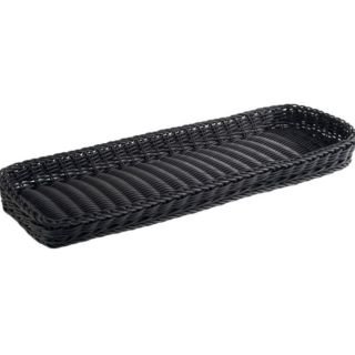 Groziņš 60x20cm h-5cm PROFI LINE plastmasas melns