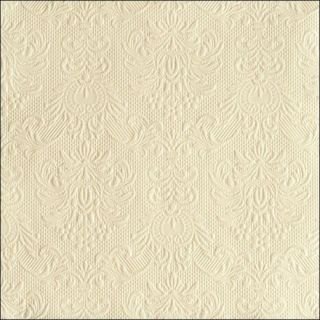 Salvetes 33cm 3-k. 15gab ELEGANCE CREAM