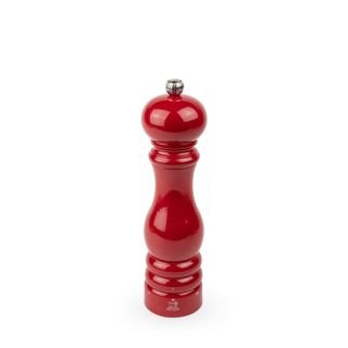 Piparu dzirnavas koka PARIS, 22cm, sarkanas, lakotas