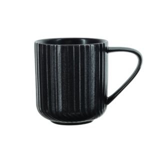 DAKOTA BLACK MUG 40CL D8,5XH9,8CM