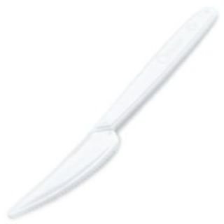 Plastmasas naži, atkārtoti lietojami 18.5cm 50gab