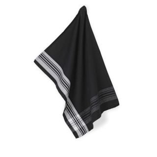 Dish towel Gianna 70 x 50cm striped, dark grey