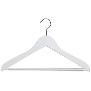 Pakaramais koka BUSINESS 41cm balts
