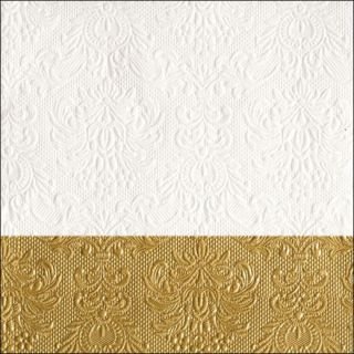 Salvetes 33cm 3-k. 15gab ELEGANCE DIP GOLD